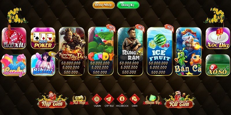 Cổng game nổ hũ trực tuyến uy tín Nohu Club