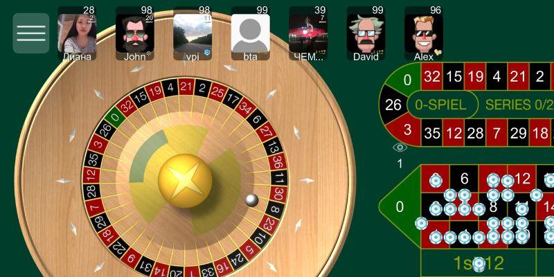 Roulette có khá nhiều hình thức đặt cược khác nhau